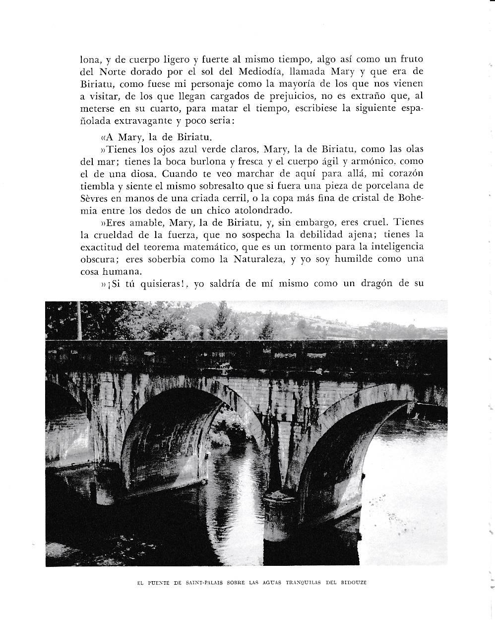 LAMINA 6280: Puente Saint-Palais del Bidouze