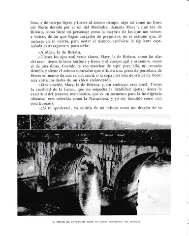 LAMINA 6280: Puente Saint-Palais del Bidouze