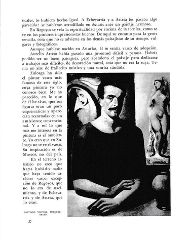 LAMINA 6298: Autorretrato de Santiago Uranga 