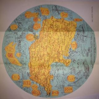 LAMINA 6311: Mapa Pais Vasco Frances