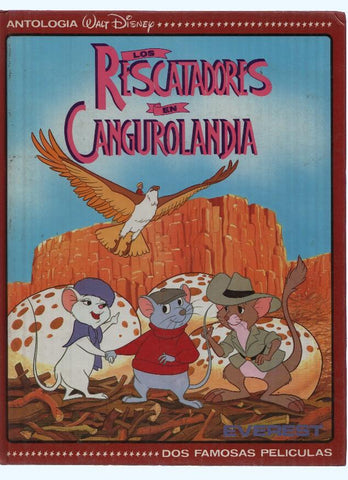 Antologia Walt Disney: LOS RESCATADORES EN CANGUROLANDIA - PRINCIPE Y MENDIGO (Everest 1991)