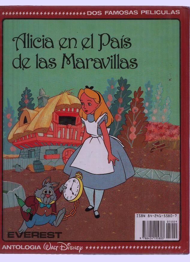 Antologia Walt Disney: BAMBI - ALICIA EN EL PAIS DE LAS MARAVILLAS (Everest 1991)