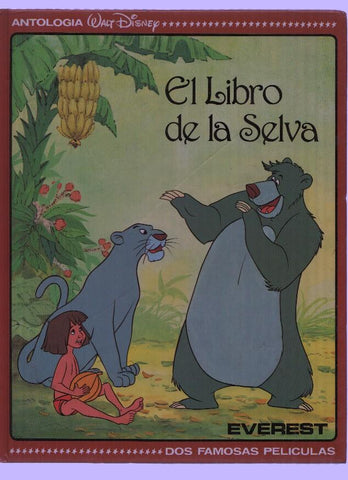 Antologia Walt Disney: EL LIBRO DE LA SELVA - AVENTURAS DE CHIP Y CHOP (Everest 1991)