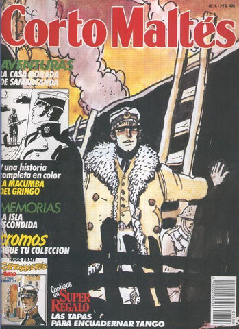 Corto Maltes revista numero 06 (numerado 1 en trasera) (NO lleva los cromos)