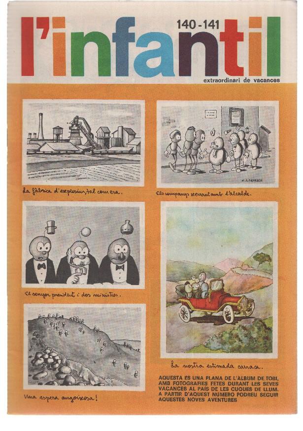L'Infantil numero 140/141: L'arca de Noe-Bibi i Tobi-L'abat oliba