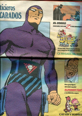 Dominical El Tebeo dirigido por Toutain, año 90 numero 10: Los heroes enmascarados