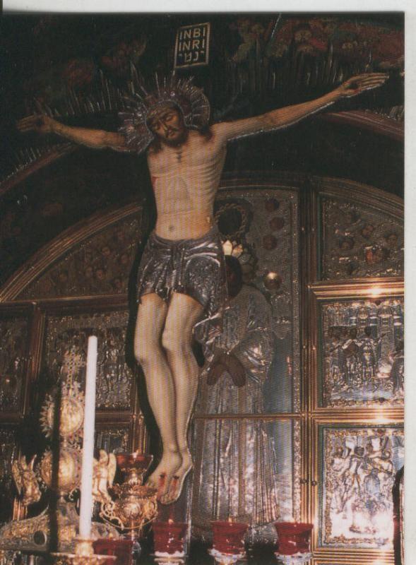 Postal 008681: El Calvario, Basilica Santo Sepulcro, Jerusalen, Israel