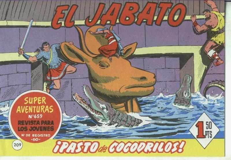 El Jabato facsimil numero 209: Pasto de cocodrilos