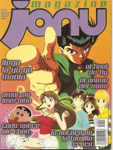 JONU Magazine revista de manga numero 03
