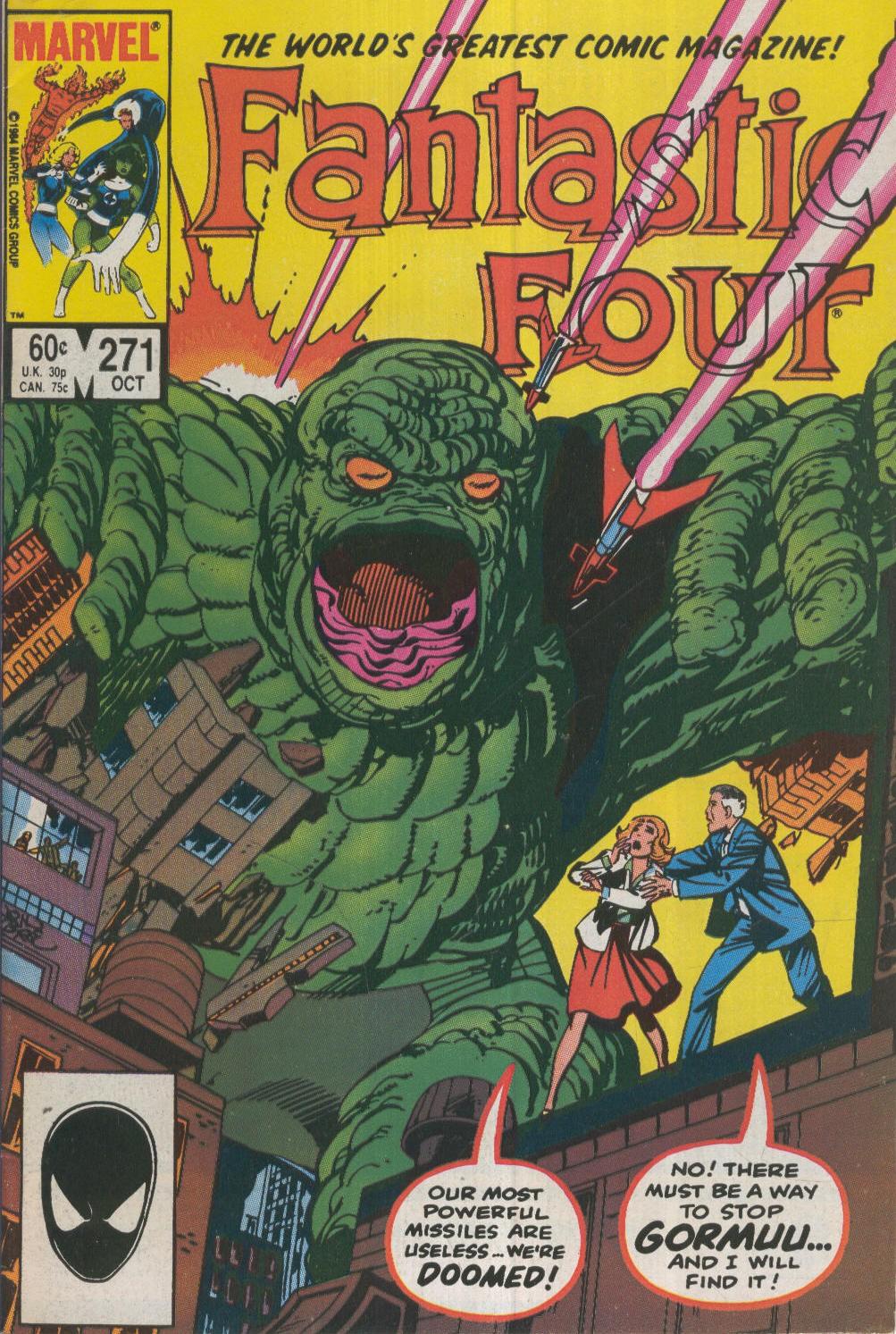FANTASTIC FOUR Vol.01 Numero 271: Happy Birthday darling