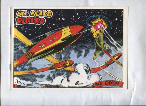 Facsimil: Red Dixon primera serie numero 06: Un nuevo peligro