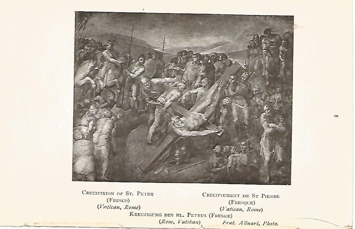 Lamina 929: MIGUEL ANGEL. La crucifixion de San Pedro