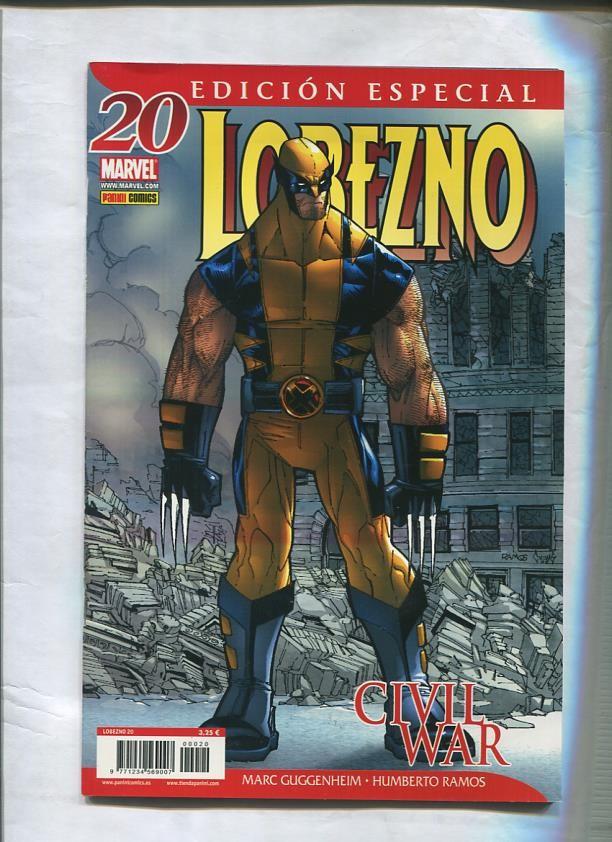 Lobezno volumen 4 numero 20: Ciwil War