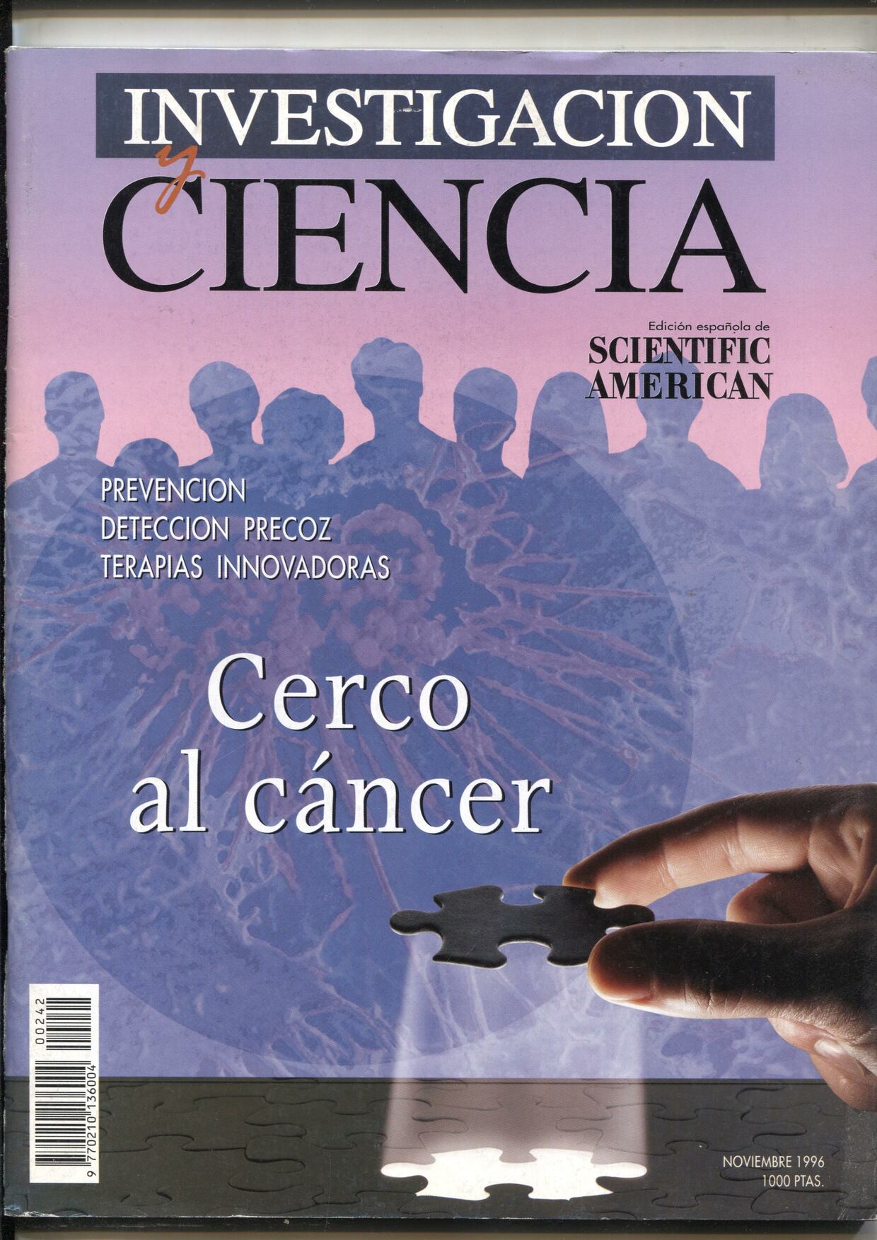 Investigacion y Ciencia numero 242: especial tematica El Cancer