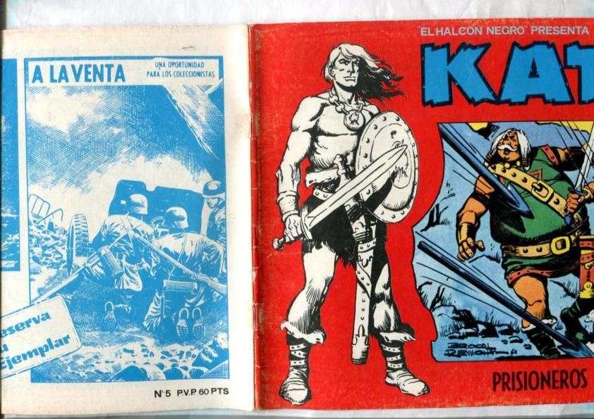Katan numero 05: Prisioneros del humo gris (numerado 2 en trasera)