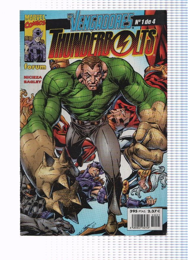 LOS VENGADORES / THUNDEERBOLTS, Volumen 1, Numero 01 de 04: V de Vejacion (Forum 2001)