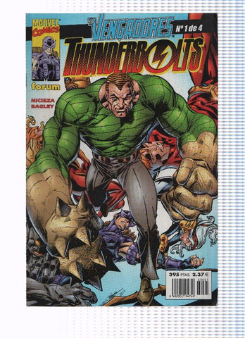 LOS VENGADORES / THUNDEERBOLTS, Volumen 1, Numero 01 de 04: V de Vejacion (Forum 2001)