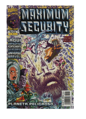 MAXIMUM SECURITY, Volumen 1, Numero 01: Un Planeta muy Peligroso (Forum 2001)