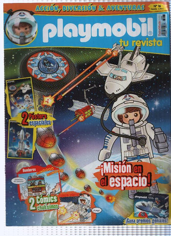 Revista PLAYMOBIL Numero 07: ¡Mision en el Espacio!