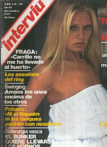 INTERVIU numero9 0080: MISS CATALUÑA monta a pelo