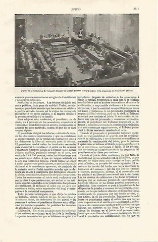 LAMINA ESPASA 21108: Proceso Landru en la Audiencia de Versalles en 1921