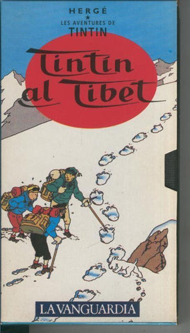 Video VHS: Tintin numero 17: Tintin al Tibet