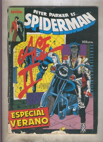 Spiderman verano 1987: ACE II (numerado 3 en trasera, falta la contraportada)