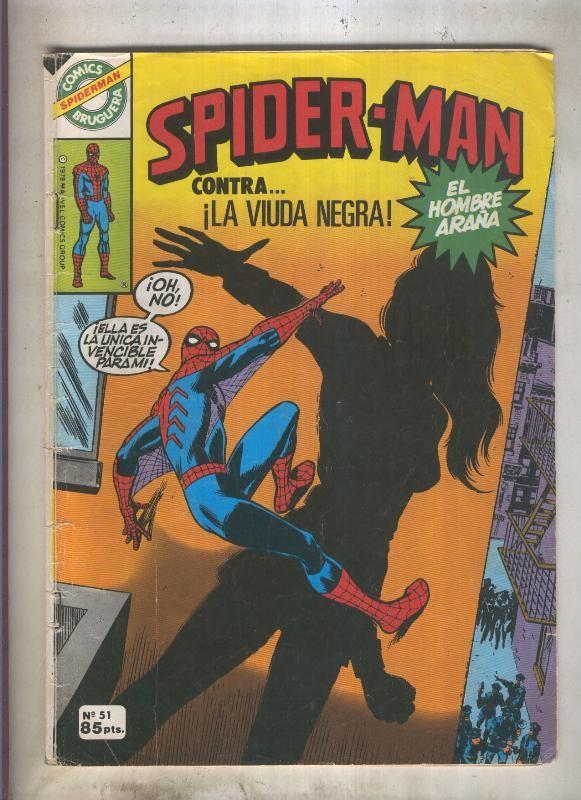 Comics Bruguera: Spiderman numero 51 (numerado 3 en trasera)