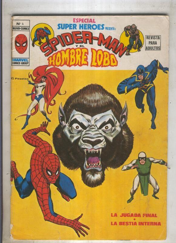 SPECIAL SUPER HEROES numero 04: SPIDERMAN (2contraportada)