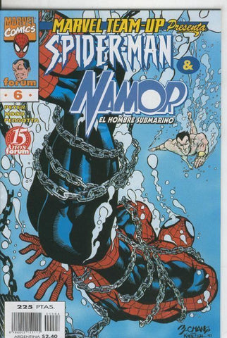 Marvel Team Up numero 06: Spiderman y Namor