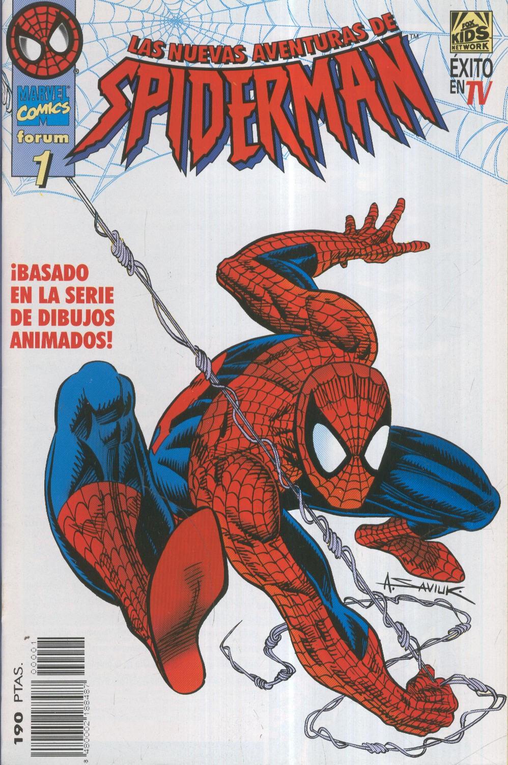 LAS NUEVAS AVENTURAS DE SPIDERMAN Numero 01: La noche del lagarto
