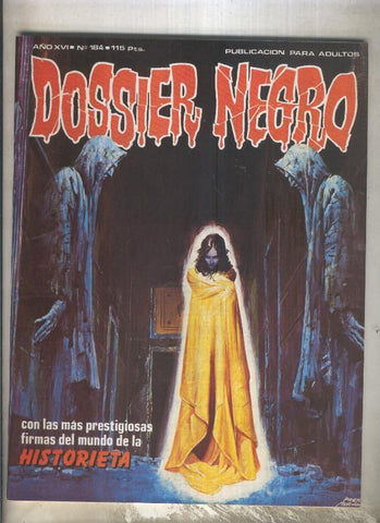 Dossier Negro numero 184 (numerado 1 en trasera)