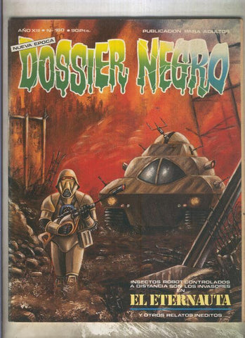 Dossier Negro numero 160 (numerado 1 en trasera)