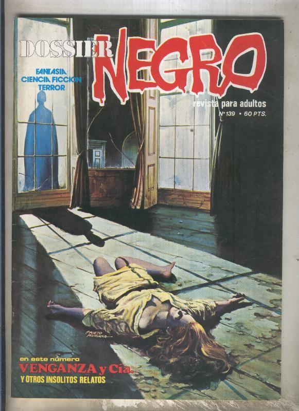 Dossier Negro numero 139 (numerado 1 en trasera)