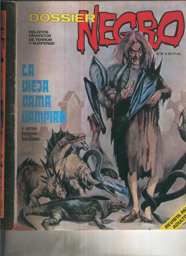 Dossier Negro numero 057 (numerado 3 en trasera)