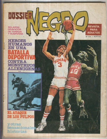 Dossier Negro numero 106 (numerado 3 en trasera)