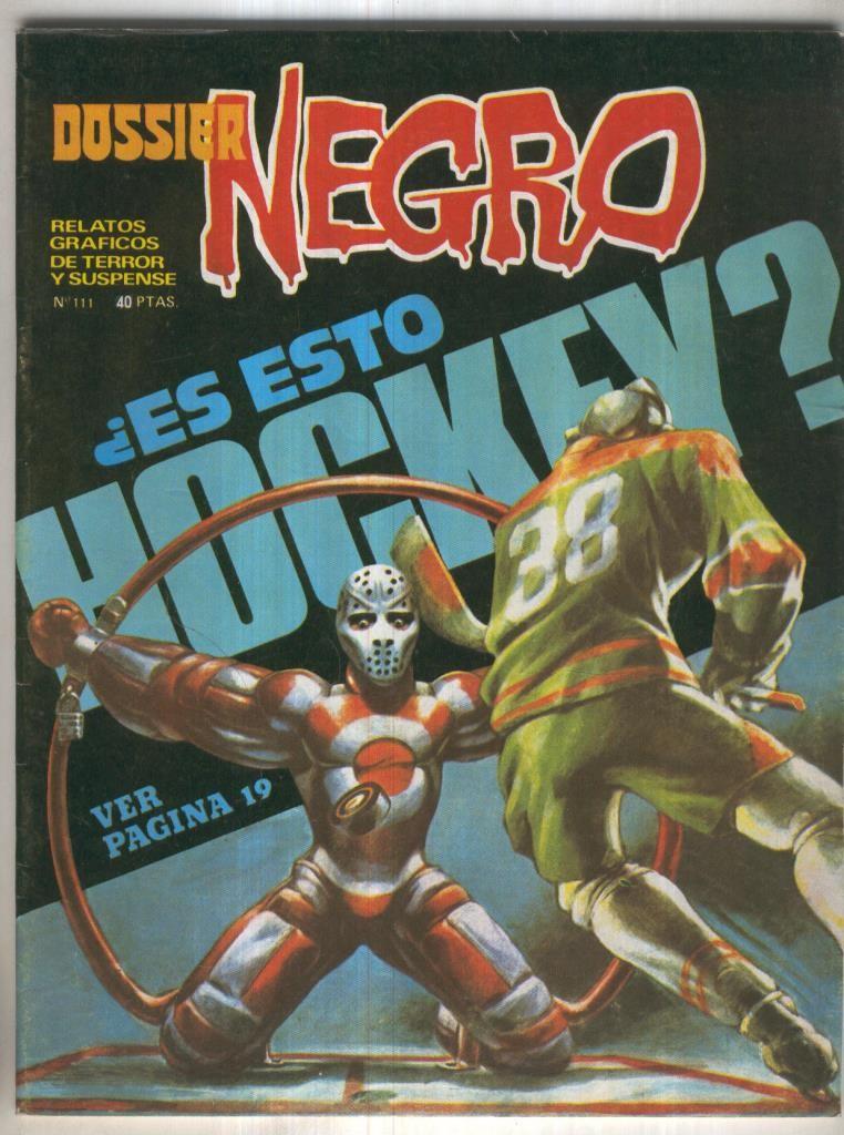 Dossier Negro numero 111 (numerado 2 en trasera)
