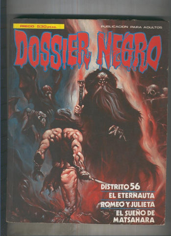 Dossier Negro retapado extra 05 con los numeros 174 al 178