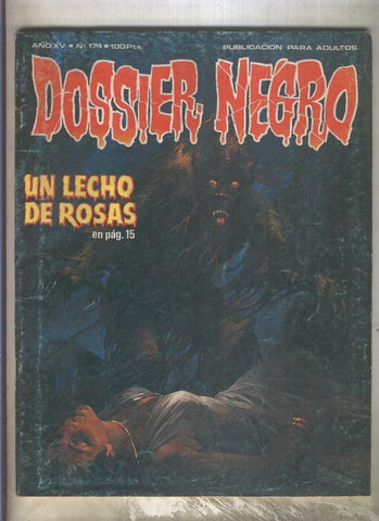 Dossier Negro numero 174 (numerado 2 en trasera)