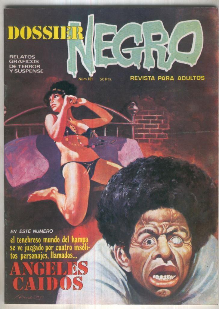 Dossier Negro numero 121 (numerado 1 en primera pagina interior)
