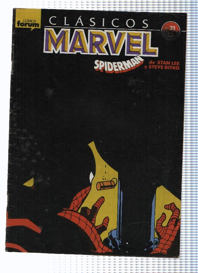 CLASICOS MARVEL - Spiderman, Volumen 1, Numero 31: Un Hombre Enloquecido (Forum 1991) 