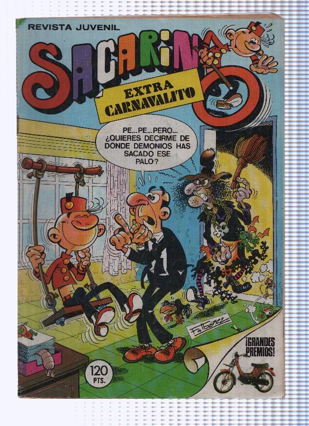 SACARINO EXTRA CARNAVALITO, Numero 051: El Trompo (Bruguera 1984)