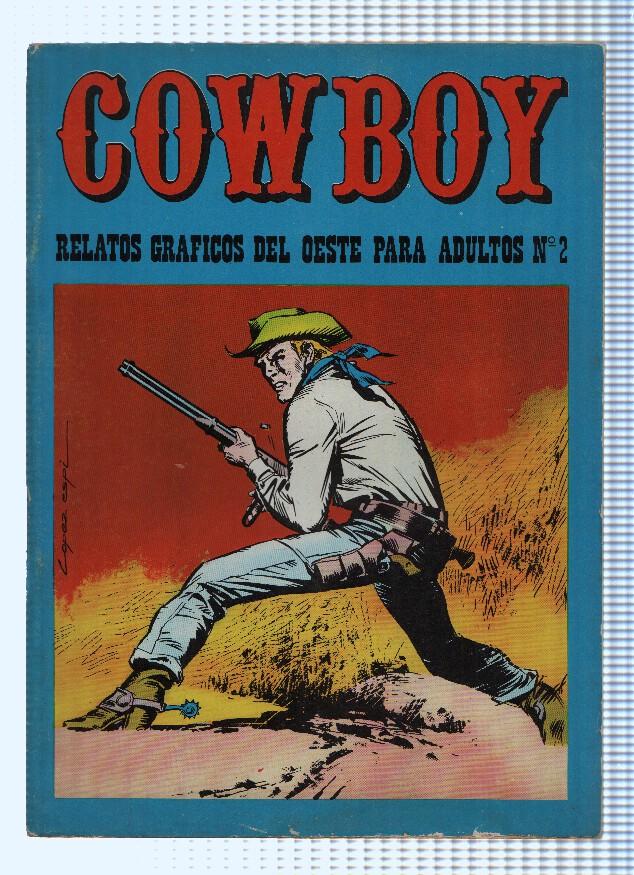COWBOY: Relatos Graficos del Oeste para Adultos: Numero 02 (Pined Ediciones 1972)