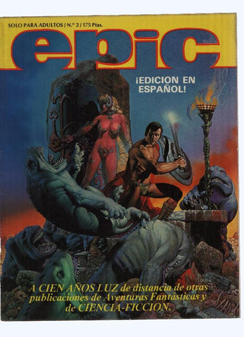 Revista EPIC: Numero 02, VERANO 1982 (Distrinovel 1982)