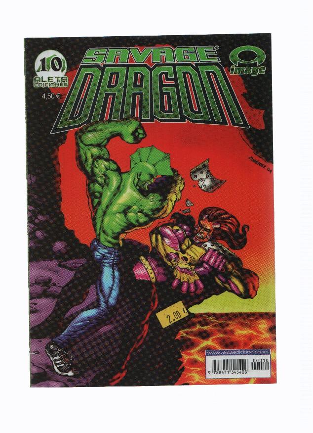 SAVAGE DRAGON, Volumen 1, Numero 10: El Reino de Khan (Aleta Ediciones 2005) 