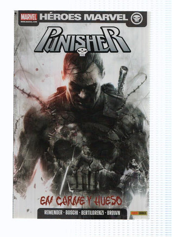HEROES MARVEL, Numero 05: PUNISHER: EN CARNE Y HUESO (Panini 2010)