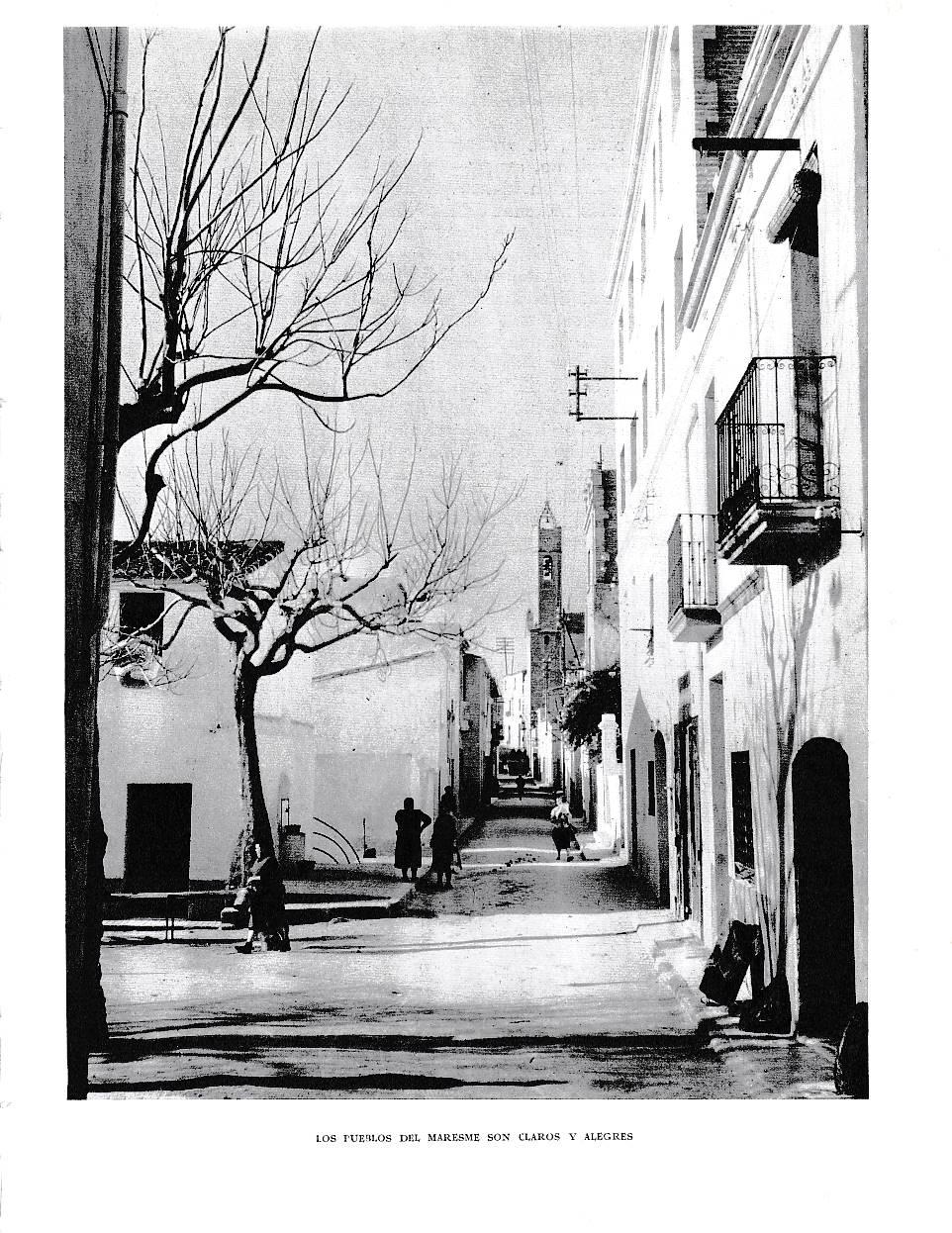 LAMINA 6332: Los pueblos del Maresme son claros y alegres