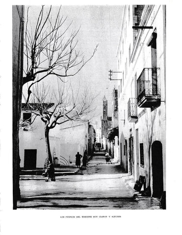 LAMINA 6332: Los pueblos del Maresme son claros y alegres