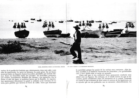LAMINA 6351: Roses importante puerto de pescadores  y su inmensa bahia