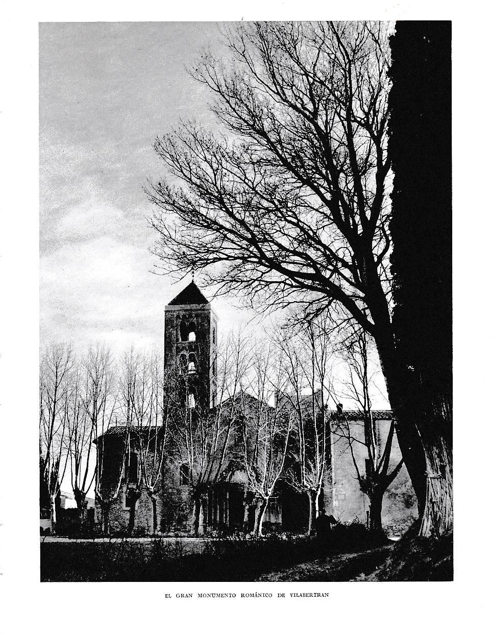LAMINA 6355: El gran monumento romanico de Vilabertran